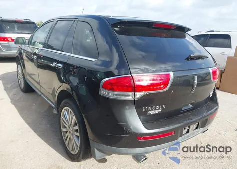 2011 Lincoln Mkx z USA, uszkodzony, nr VIN 2LMDJ8JK4BBJ25503